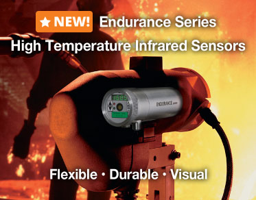The NEW Raytek Endurance Series is here, buy a high temperature infrared sensor now.