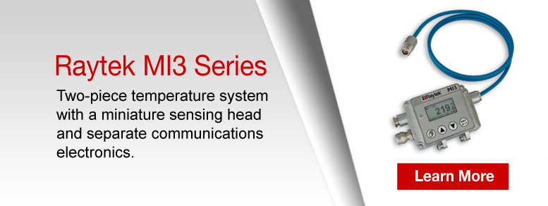 Learn more about the Raytek MI3 Compact IR Sensors Series