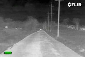 FLIR Scout BTS-X Thermal Night Vision Binocular at 750 Yards Distance