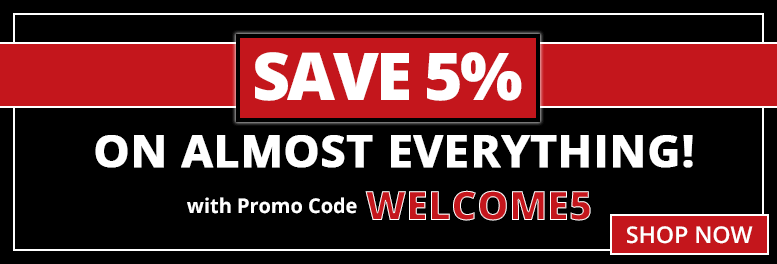 Use Promo Code WELCOME5 to save 5% on almost everything at www.Raytek-Direct.ca 