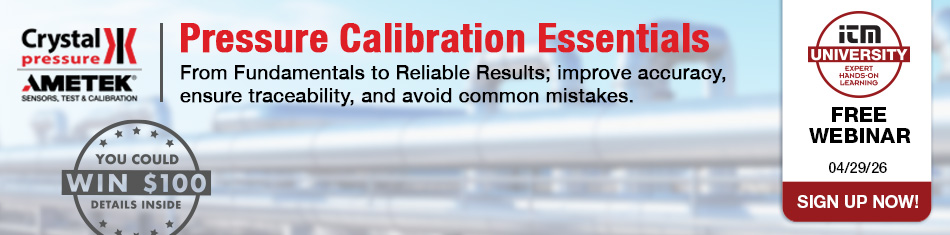 Pressure Calibration Essentials Webinar